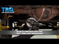 How to Replace Gas Cap 1997-2006 Jeep Wrangler