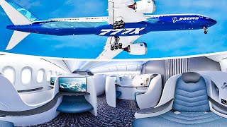 Inside The New $450,000,000 Boeing 777X Jet
