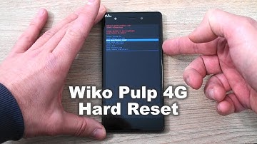 Wiko Pulp 4G hard reset