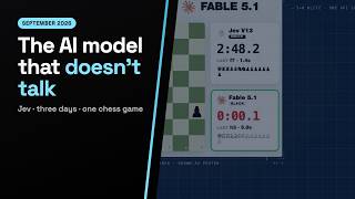 Jev: the AI model that doesn’t talk — its first three days, and a chess game it shouldn’t have won