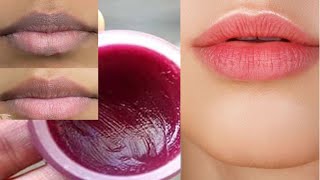 How to get pink lips, Lighten Dark lips, balm remedy.