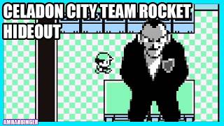 Pokémon Red Celadon City Team Rocket Hideout Walkthrough (Game Corner Puzzle Guide)