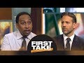 Stephen A. And Max react to LeBron James' Pacers vs. Cavs Game 5 buzzer-beater | First Take | ESPN