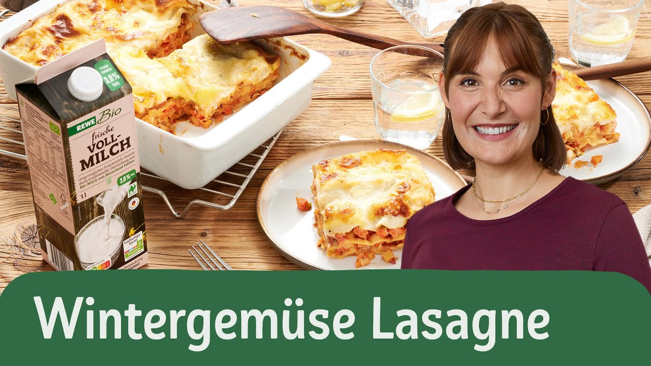 Vegetarische Wintergemüse Lasagne | REWE Deine Küche