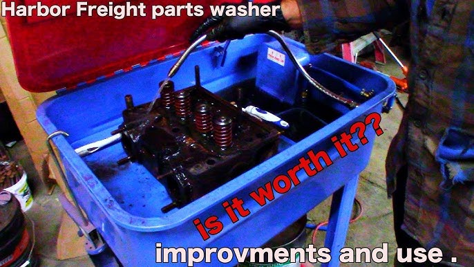 Harbor Freight parts washer upgrade kit