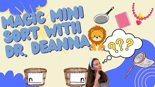 Beginning and Ending Sounds Sort for Toddlers and Kindergarten: Letter n