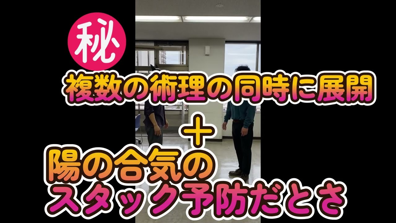 合氣武禅研究会　㊙複数の術理の同時展開、力のスタックについて　　