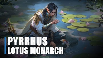 New Skin | Pyrrhus - Lotus Monarch | Heroes Evolved | NetDragon