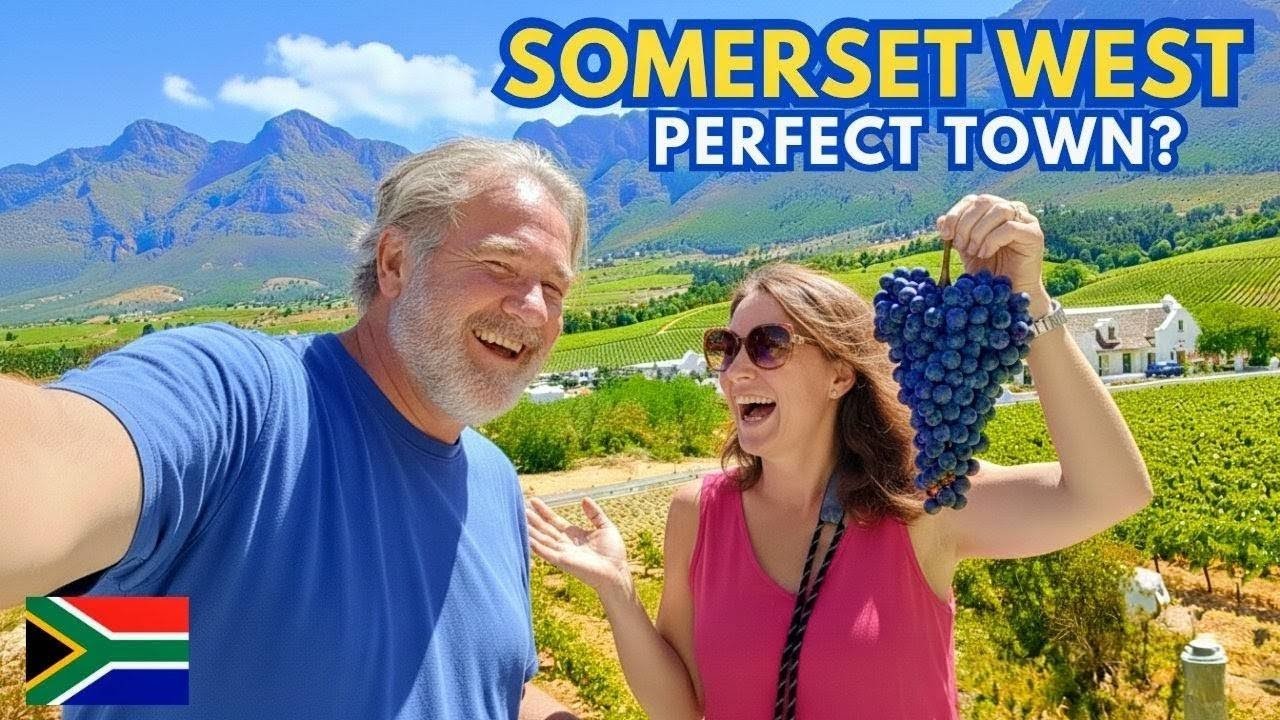 SOMERSET WEST: Is This the PERFECT Town Near Cape Town?