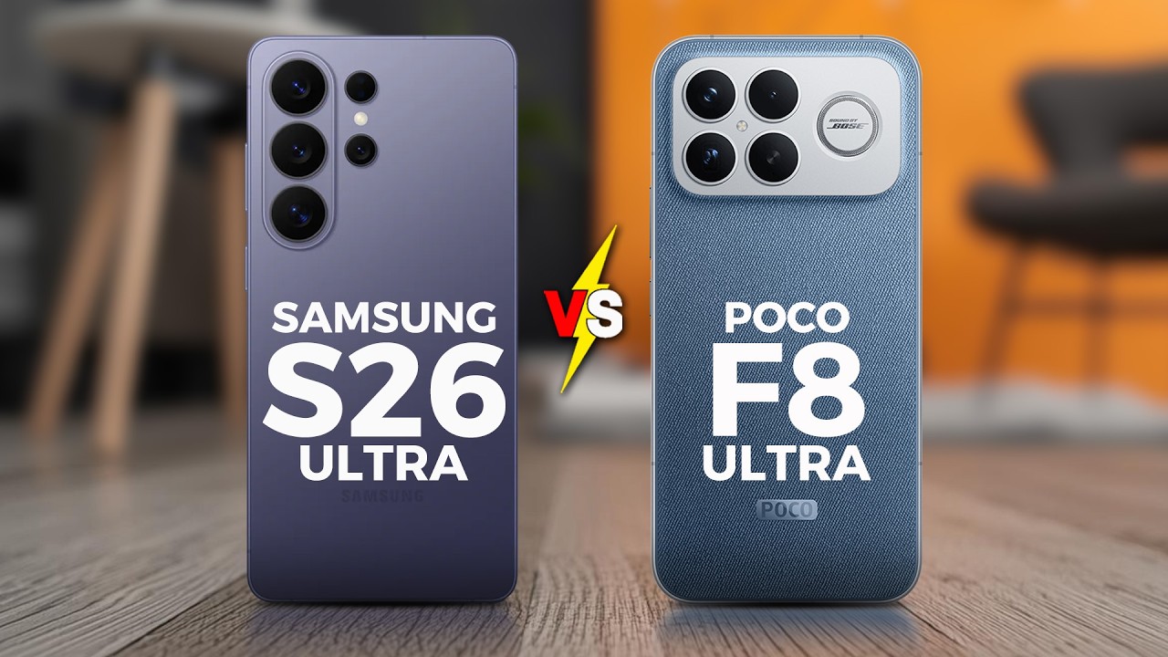 SAMSUNG S26 ULTRA vs POCO F8 ULTRA - The Real Ultra Phone!