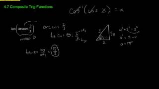 Pre-Calc 4.7: Composite Trig Functions