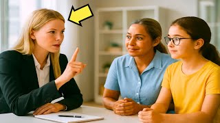 المديرة تقول لابنة العاملة العبقرية، إذا ضاعفت الأرباح تحصلون على ٥٠٪… لكن لم يتوقع أحد أن