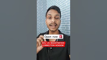 bhu ug correction Window open now #bhu #blueskypcm