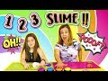 UN DOS TRES SLIME !! Slime Challenge | Juegos con Slime