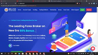 MILLIVA $50 || NEW forex broker || TERMS & CONDITIONS|| ARTIFICIAL INTELLIGENCE
