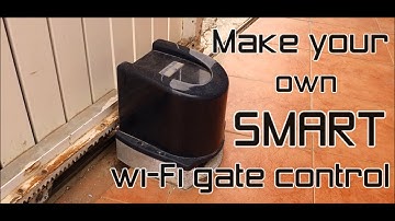 How to install your own SMART Wi-Fi gate control | SONOFF RE5V1C