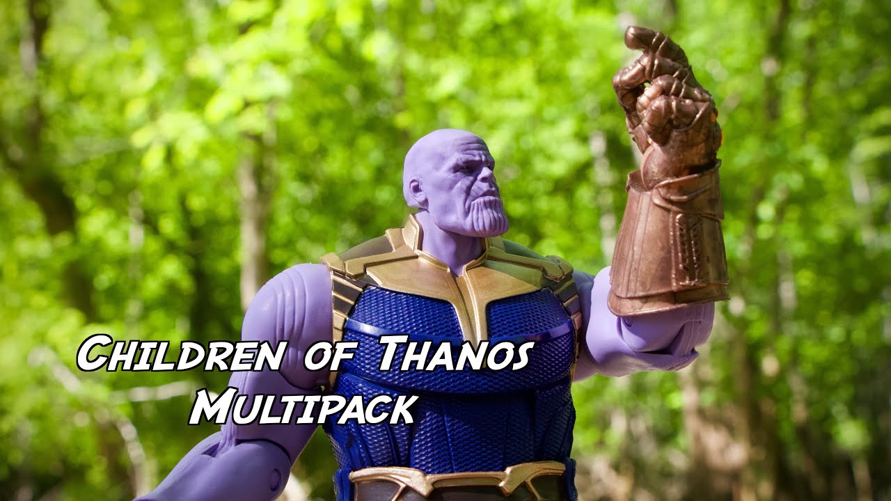 UNBOXING Amazon Exclusive Marvel Legends Children of Thanos Multipack