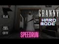 Granny chapter one - Hard Mode(world record)