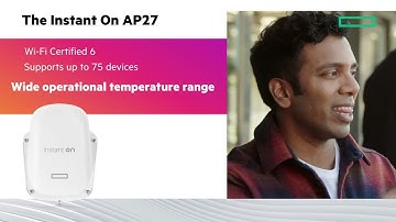 HPE Networking Instant On video