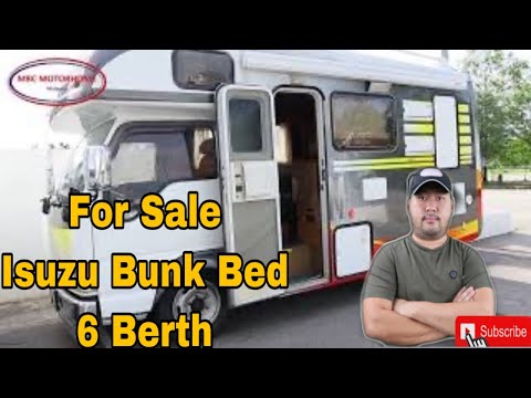 Isuzu Motorhome (A) 3.0 Bunk Bed For sale #mrcmotorhome #caravan #campervan #malaysia
