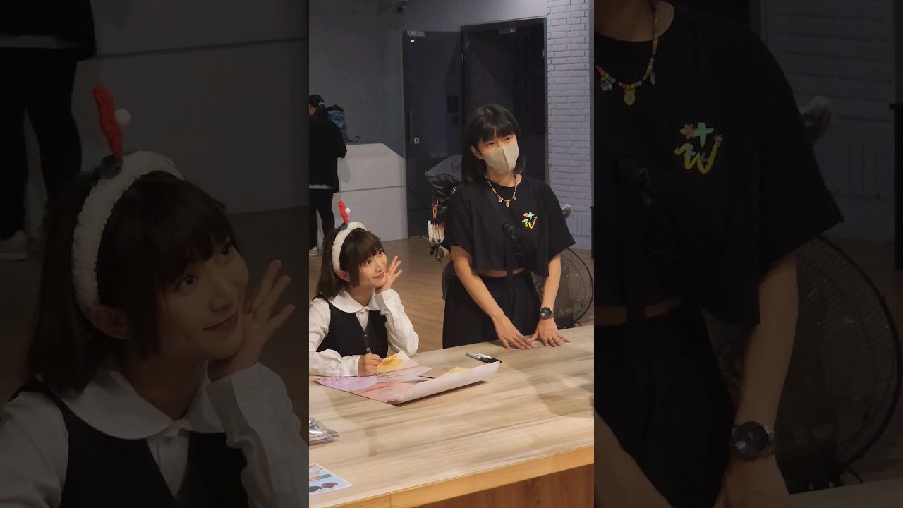 到底是簽名會還是市場叫賣🤣🤣 #溫妮 #溫泉蛋 #溫飾花朵 #瑋薇