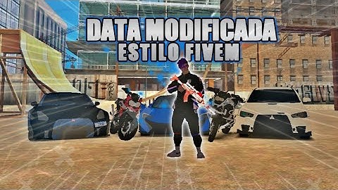 MELHOR DATA MODIFICADA ESTILO FIVEM!!! ANT LAG (SEM BUG DE RENDER!)