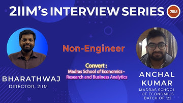 Interview Series | Mock Interview 5 | CAT - WAT | GD | PI Prep | Panel IIT M Alumnus | 2IIM CAT Prep