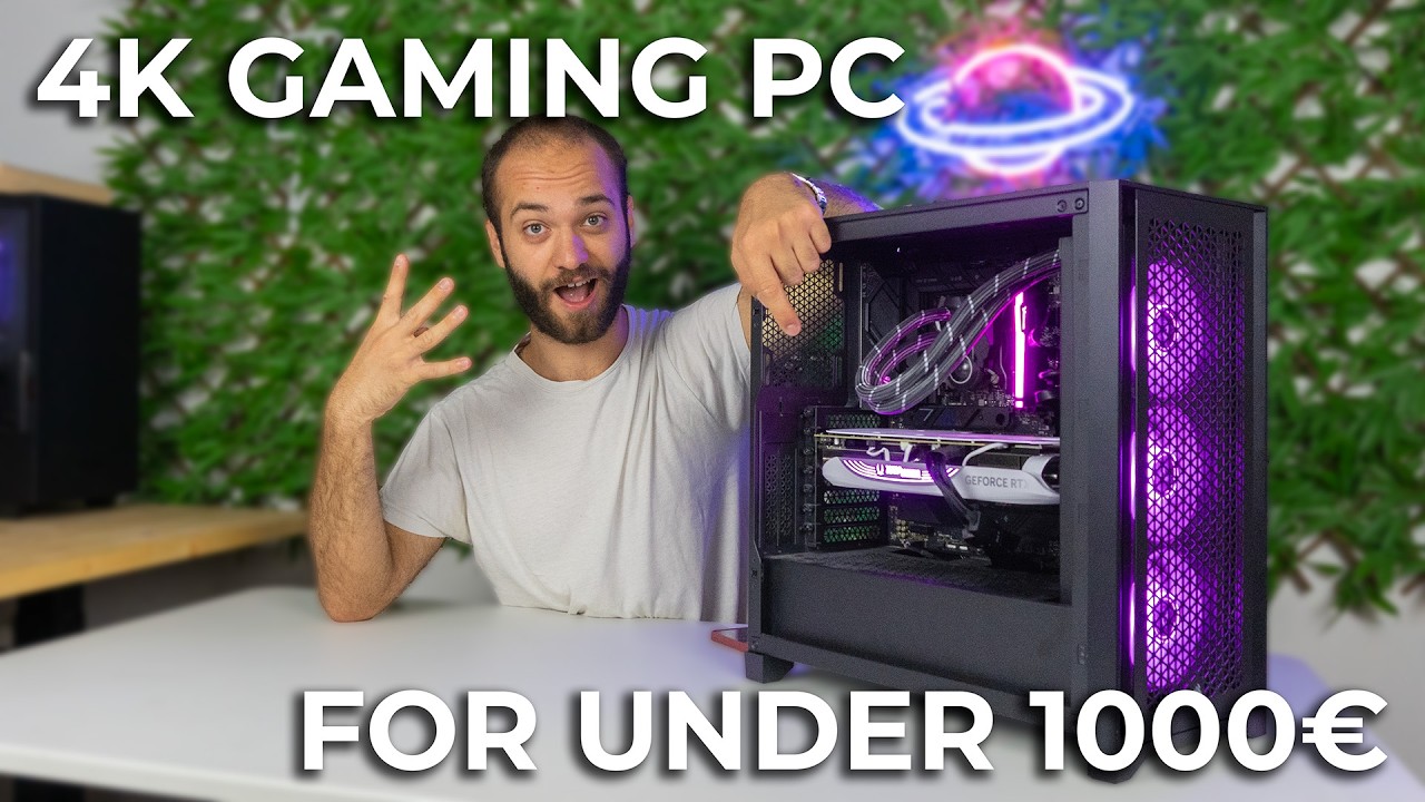 How to build a 4K Gaming PC for under 1000€ - Ryzen 7 7800X3D