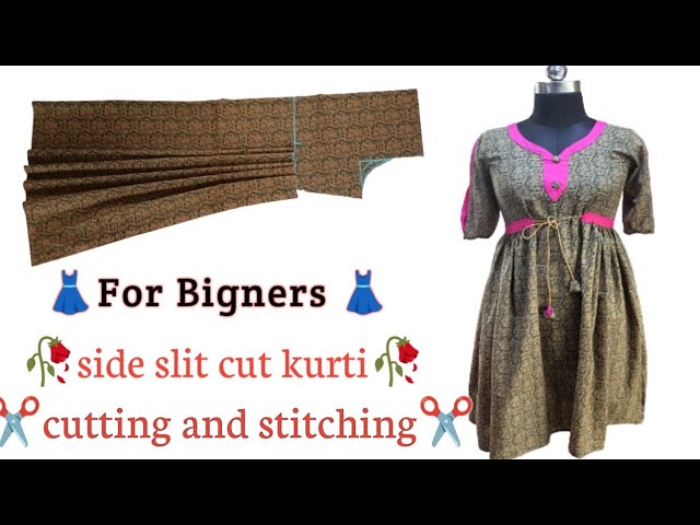 Designer kurti cutting stitching #sew #sewingideas #sewingpattern  #sewinghacks #sewing #stitch #stitching #stitchnstylebytanu… | Instagram