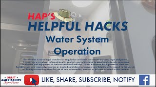 Water System Operation