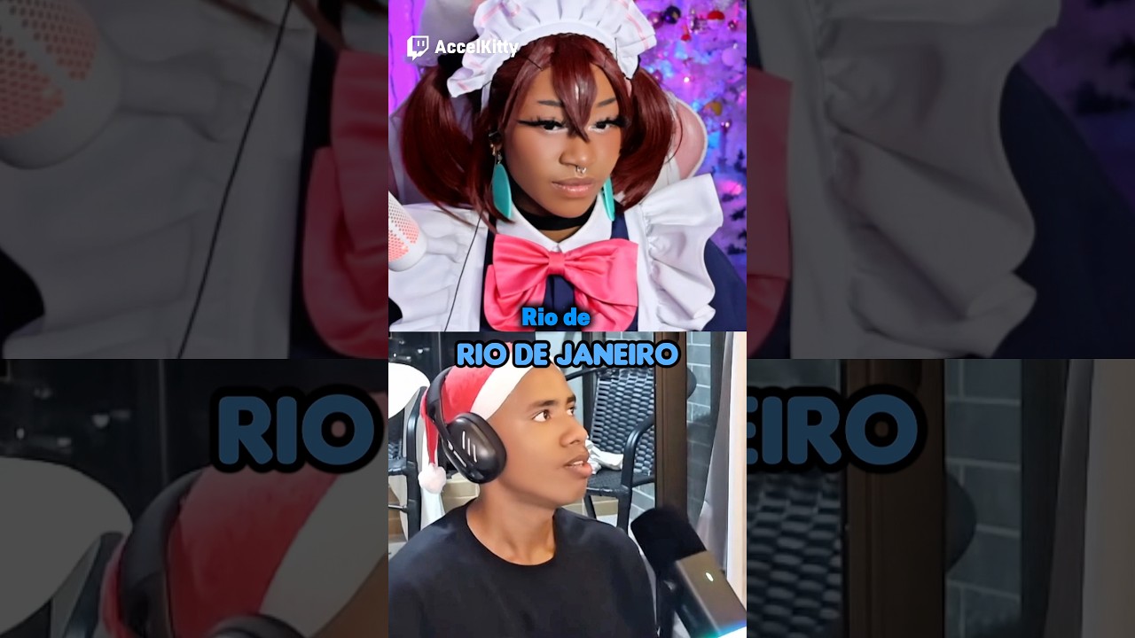 Is Rio too dangerous for tourist? 🫠 #twitch #funnystreammoments #twitchclips #brazil #portuguese