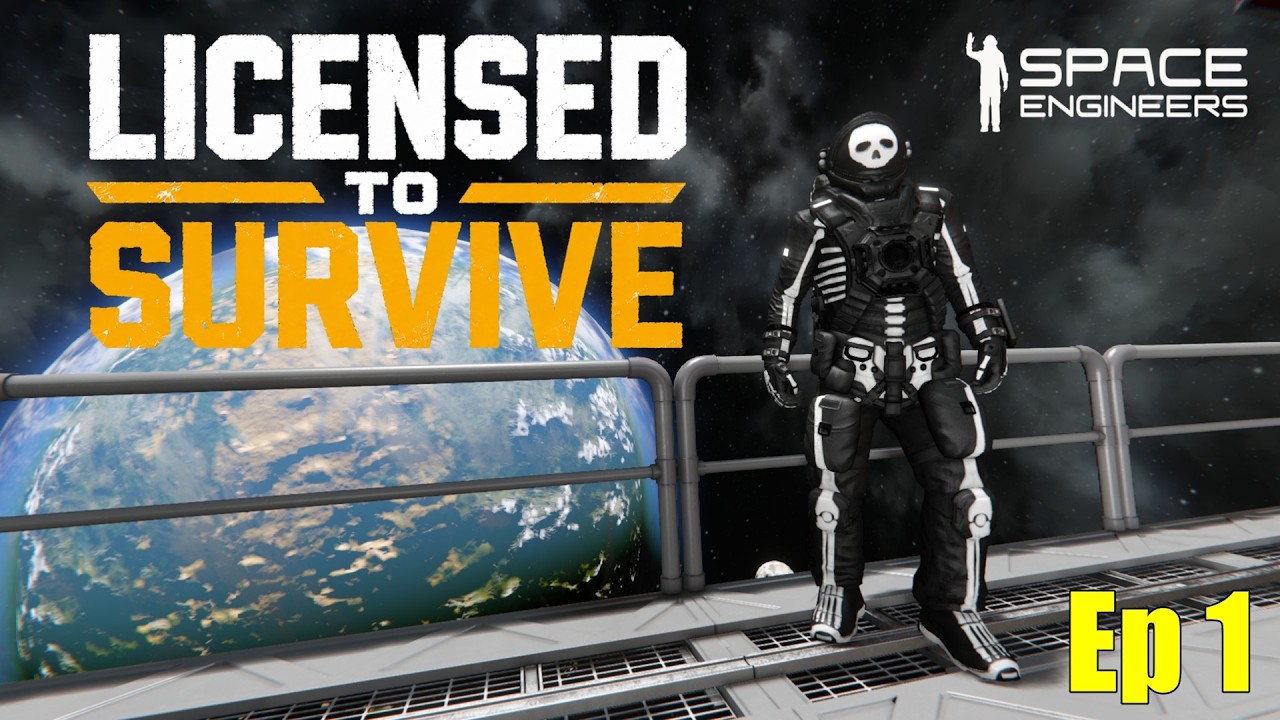Getting Started in Licensed To Survive Ep 1 Space Engineers - YouTube
