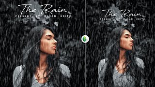 Snapseed New Creative Rain Photo Editing Tutorial || Rain Editing Snapseed screenshot 2