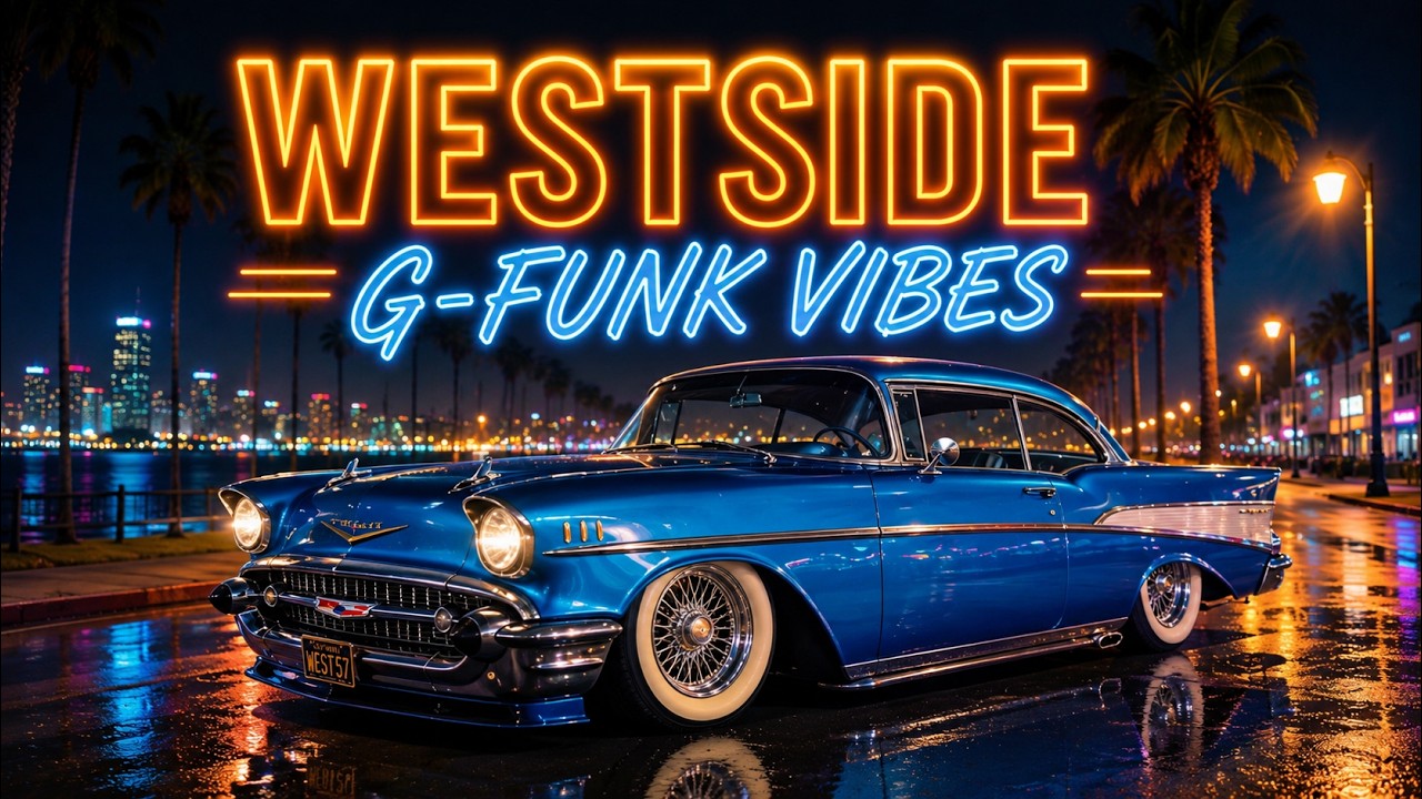🌇 WEST COAST CITY LIGHTS 🌴 G-FUNK R&B JOURNEY | LOWRIDER CRUISE