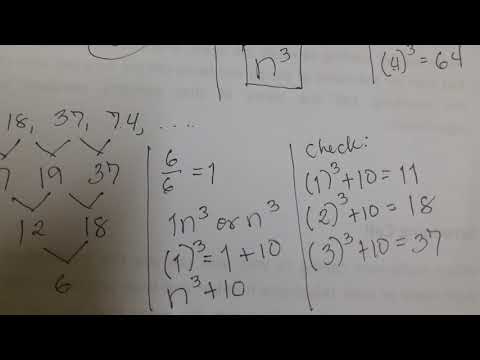MATH KANUTO | CUBIC SEQUENCES