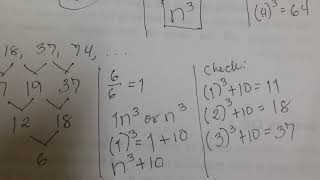 MATH KANUTO | CUBIC SEQUENCES