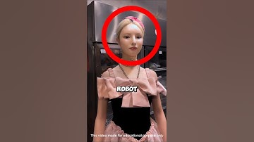 AI robot waitress #shorts