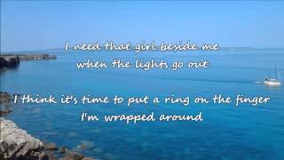 Video thumbnail of "Brad Paisley - Wrapped Around (with lyrics)"