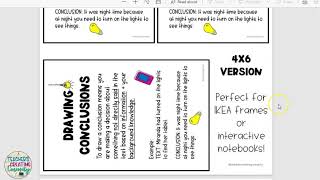 Reading Anchor Charts Bundle Preview