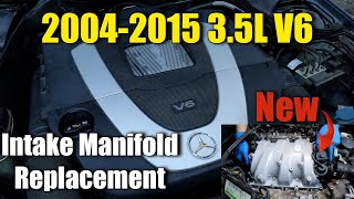 Mercedes Intake Manifold Replacement (Fast Method) C350/E35 3.5L M272 V6 Engine *W203*