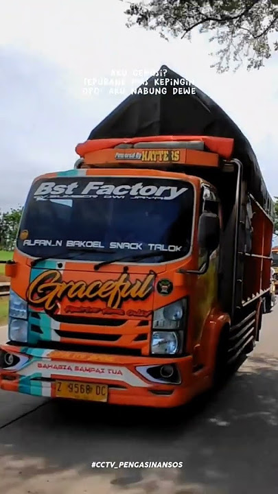 Truck graceful sam ptrok versi kata-kata. #truckoleng #truck_cabe #viral #antigosip