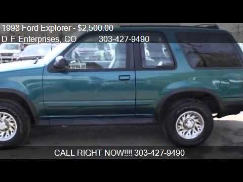 1998 Ford Explorer Sport 2 Door 2wd For Sale In Denver Co 8 Youtube