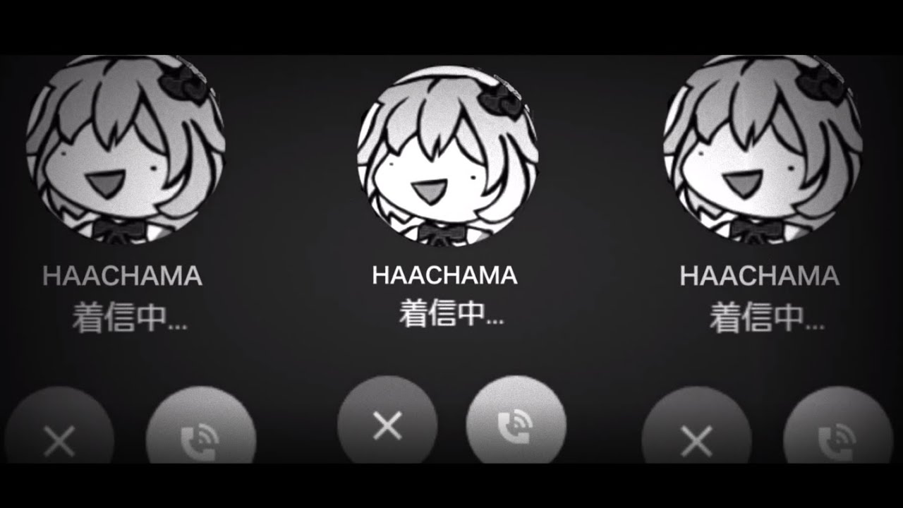 着信アリ（はあちゃま）