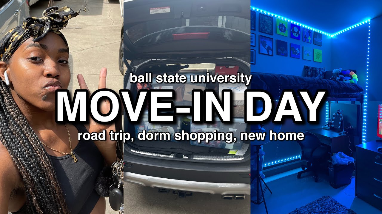 COLLEGE MOVEIN DAY VLOG *FRESHMAN YEAR* 2022 BSU YouTube