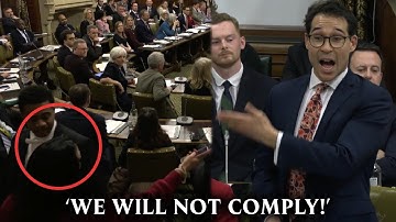 VOLLEDIGE CHAOS nu demonstrant het digitale ID-plan van Labour oproept