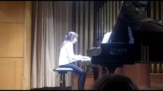 Sonatina en Sol M, L. V. Beethoven. Laia Sanchis Fernández, piano