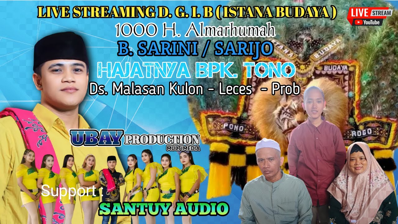 LIVE SENI DRAMBAND ISTANA BUDAYA DI HAJATNYA BPK TONO DS MALASAN KULON LECES PROBOLINGGO