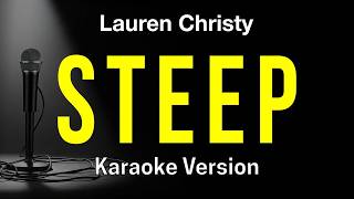 Steep - Lauren Christy (Karaoke Version)