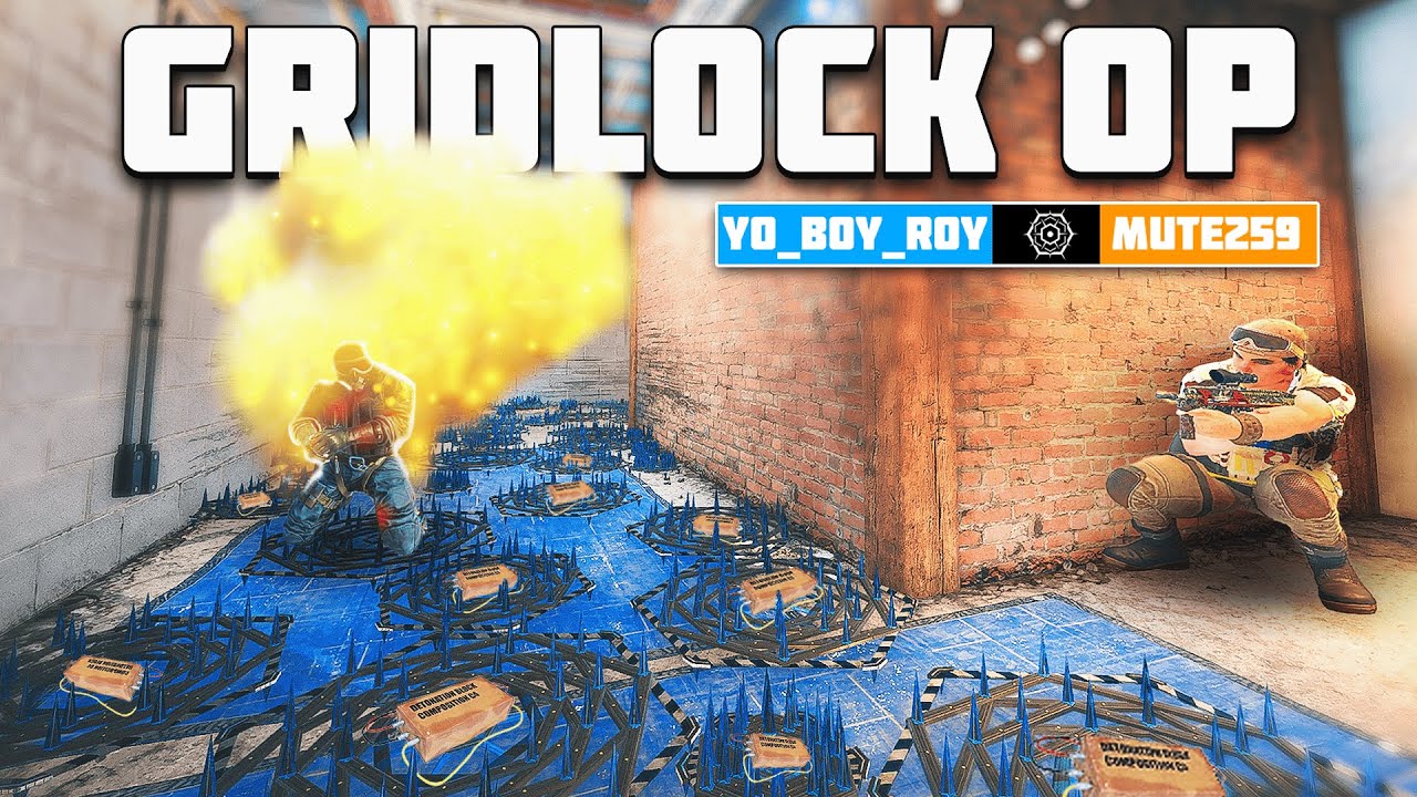 THE EXPLODING GRIDLOCKS STRAT in SIEGE