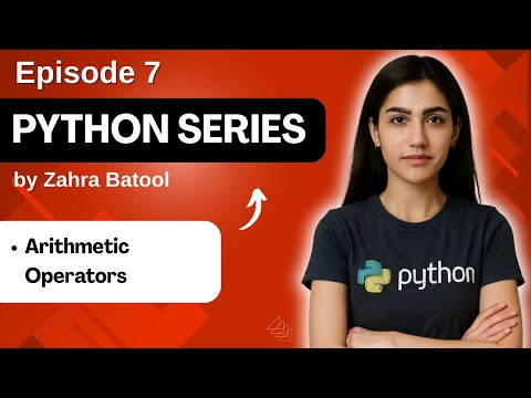 Arithmetic Operators in Python | Python Tutorial - #ep7